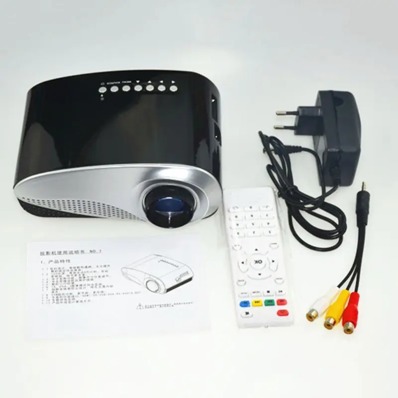 Домашний кинотеатр проектор, Мини пико проектор, портативный 3D проектор LX9A