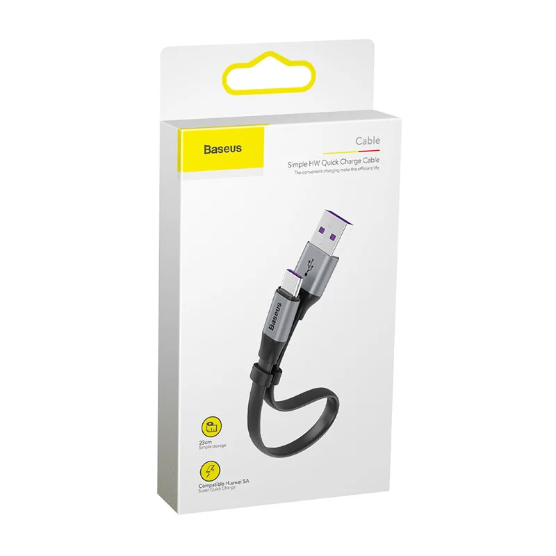 Кабель usb type c короткий 20 см 5A 3A зарядное устройство для samsung s8 s9 huawei P20 lite mate 20 xiaomi Быстрая зарядка usb кабель для передачи данных Android