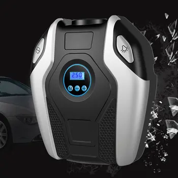 

Digital Display Car Bicycle Inflatable Pump Air Compressor Portable 12V Automobile Bike Tire Inflator Mini Electric Pump