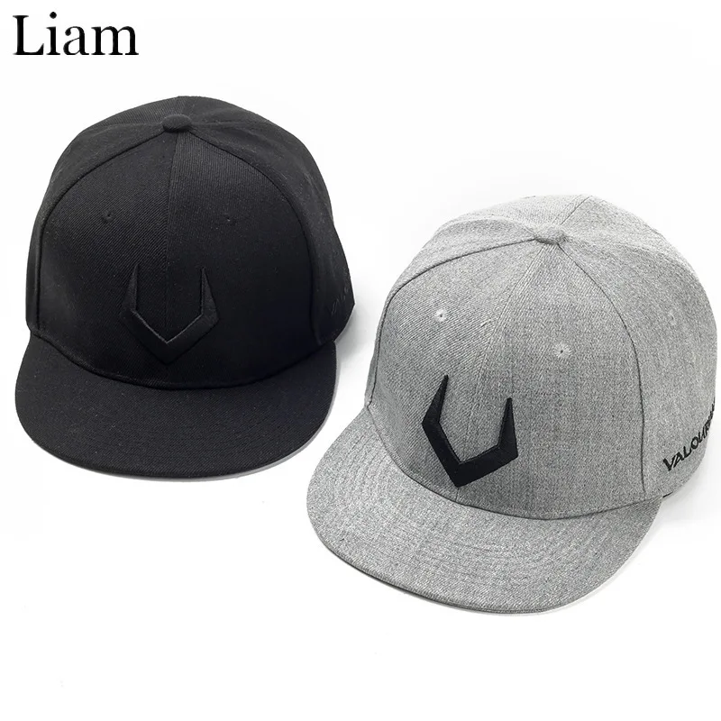 Мужская и женская хлопковая бейсболка с вышитыми рогами Snapback стильная