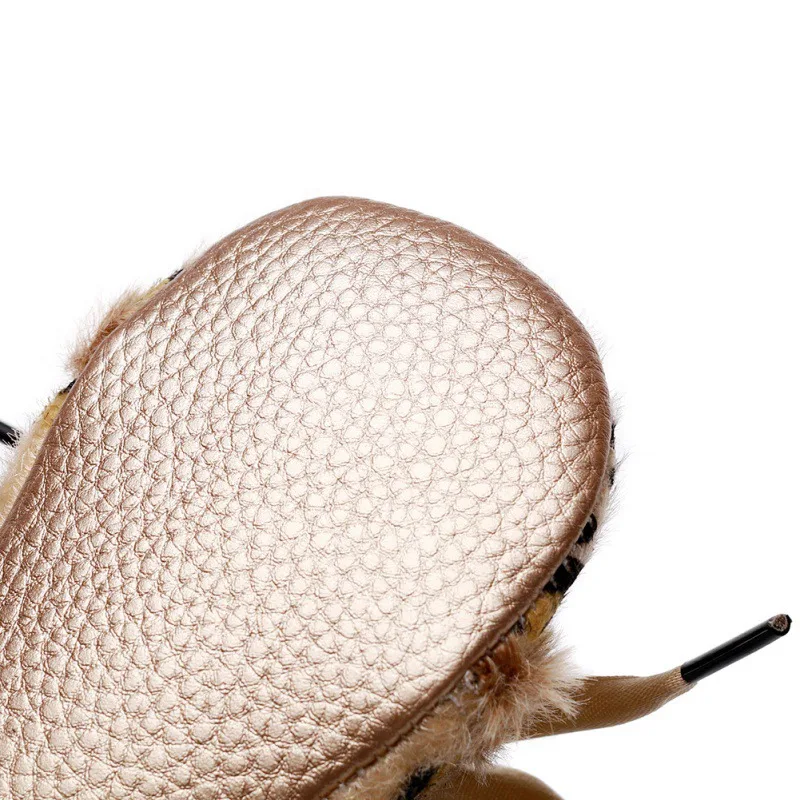 Winter Baby Girls Boys Warm Boots Anti-Slip Cartoon Dinosaur Leopard Print Casual Sneakers Toddler Soft Soled Walking Shoes