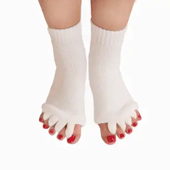 

Five Toe Socks Orthotics Separators YOGA For Toes Bunion Corrector Orthopedic Free Size 1Pair