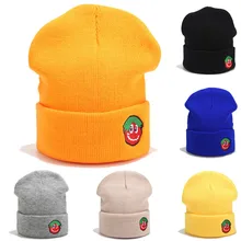 Новинка, модная женская и мужская теплая Повседневная вязаная шапка, лыжная шапка, спортивная шапка с вышивкой, головной убор, головной убор, шапка, мягкая хеджирующая шапка