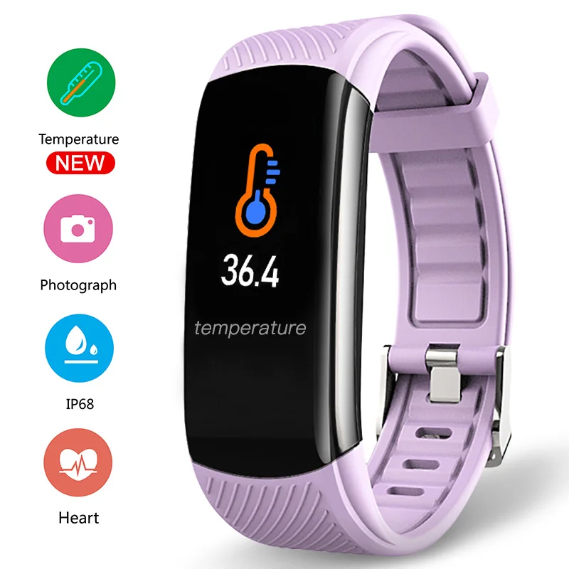 Children's Smart Watch Temperature Smartwatch Kids Smart Band Girls Boys Wristband child for Android IOS Waterproof Sports Teens
