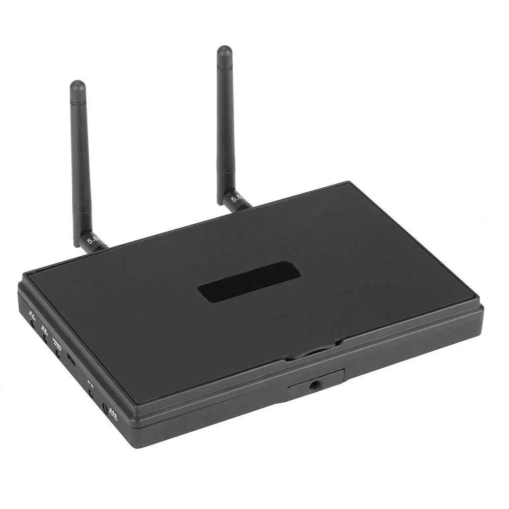 5,8G 40 каналов DVR приемник рукоять 7 дюймов легкое применение Apple ЖК-дисплей Экран Беспроводной встроенный Батарея для монитора с видом от первого лица для квадрокоптера