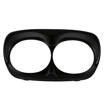 

Motorcycle Headlight Cover Headlight Bezel Trim Fits for Harley Road Glide Roadglide 1998-2013