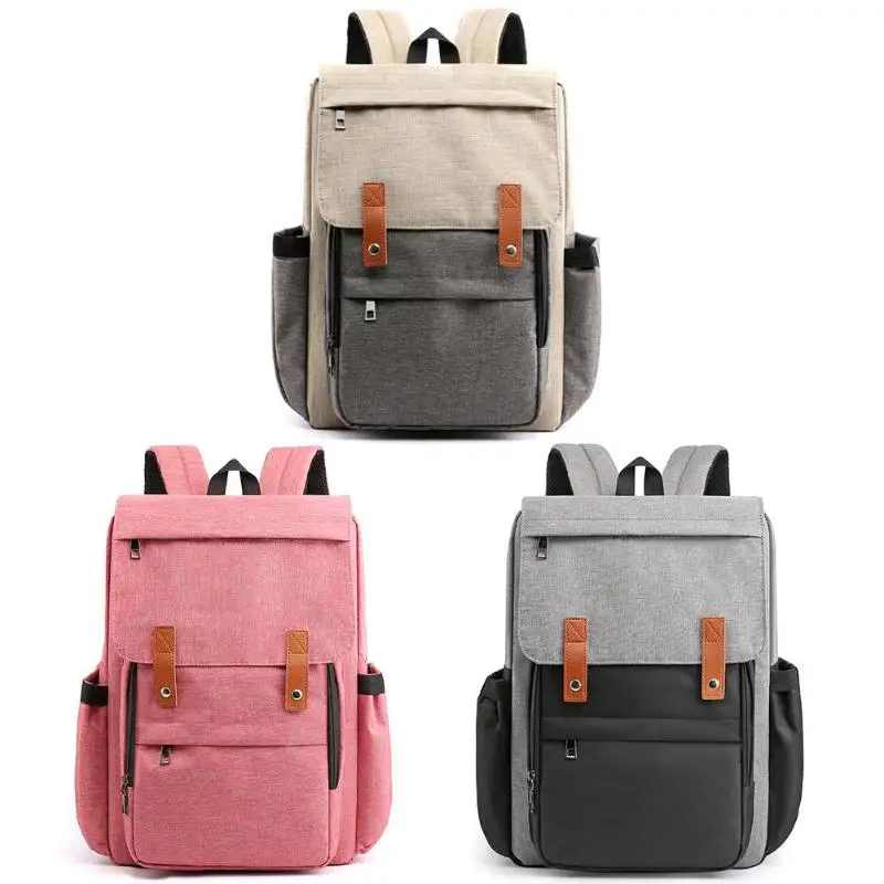 

Diaper Bag Backpack Waterproof Large Capacity Stroller Nappy Changing Bag Mummy Bag Travel Backpack Stroller Hanging Bag for Mom