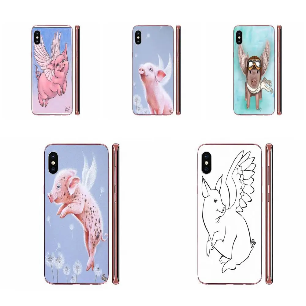 ТПУ оригинал для Huawei Nova 2 V20 Y3II Y5 Y5II Y6 Y6II Y7 Y9 G8 G9 GR3 GR5 GX8 Prime 2018 2019 Авиатор свинья