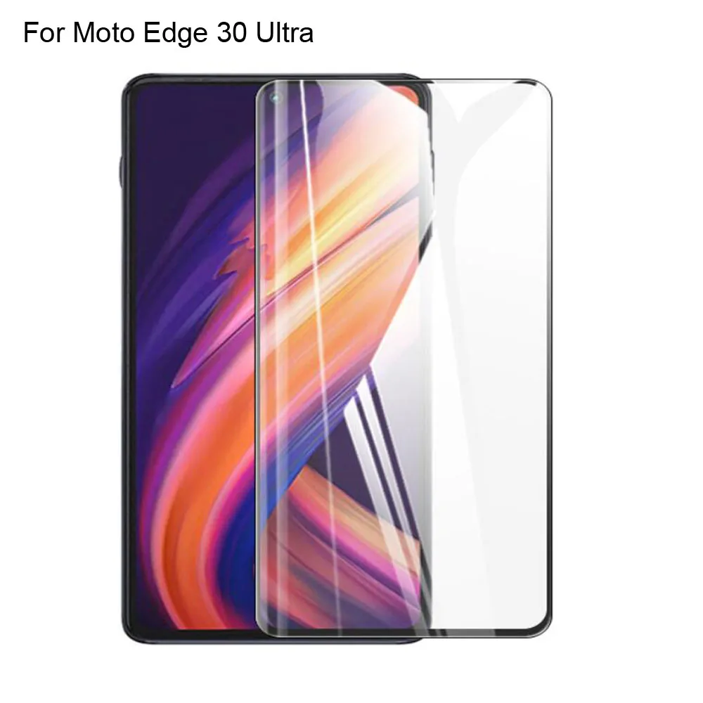 2 Pezzi Di Vetro Temperato Ultra Sottile Per Protezione Dello Schermo Per Moto Edge 30 Ultra Full Screen Protettivo Per Moto Edge 30 Ultra Protezione