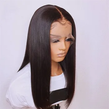 

26 Inch Synthetic Lace Front Wig For Women Long Silky Straight Heat Resistant Fiber Hair Wig With Baby Hair Natural Hairline