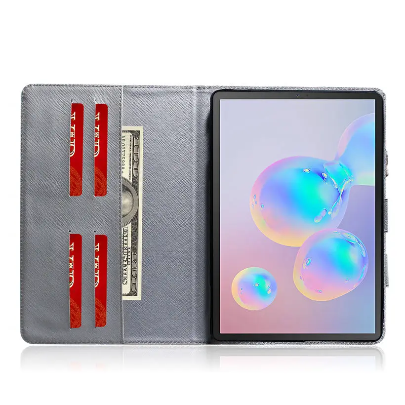 Чехол для Samsung Galaxy Tab S6 10,5 SM-T860 SM-T865 T860 10," чехол для планшета модный принт сумка оболочка+ пленка+ ручка