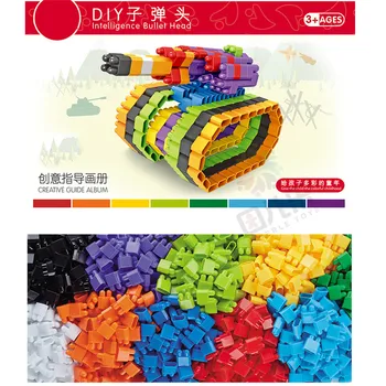 

280-1120 Pcs DIY Building Blocks Bulk Sets City Creative Classic Technic Creator Bricks Assembly Kids Educational Toys