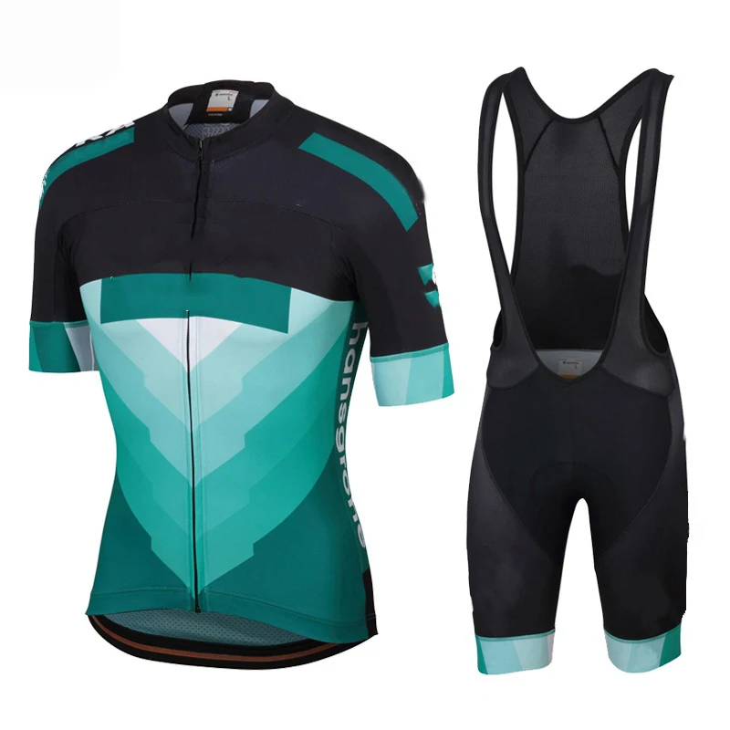 

CyclingEasy 41381 2019 Cycling Jersey Maillot Ciclismo Short Sleeve and Cycling bib Shorts Cycling Kits Strap cycle jerseys