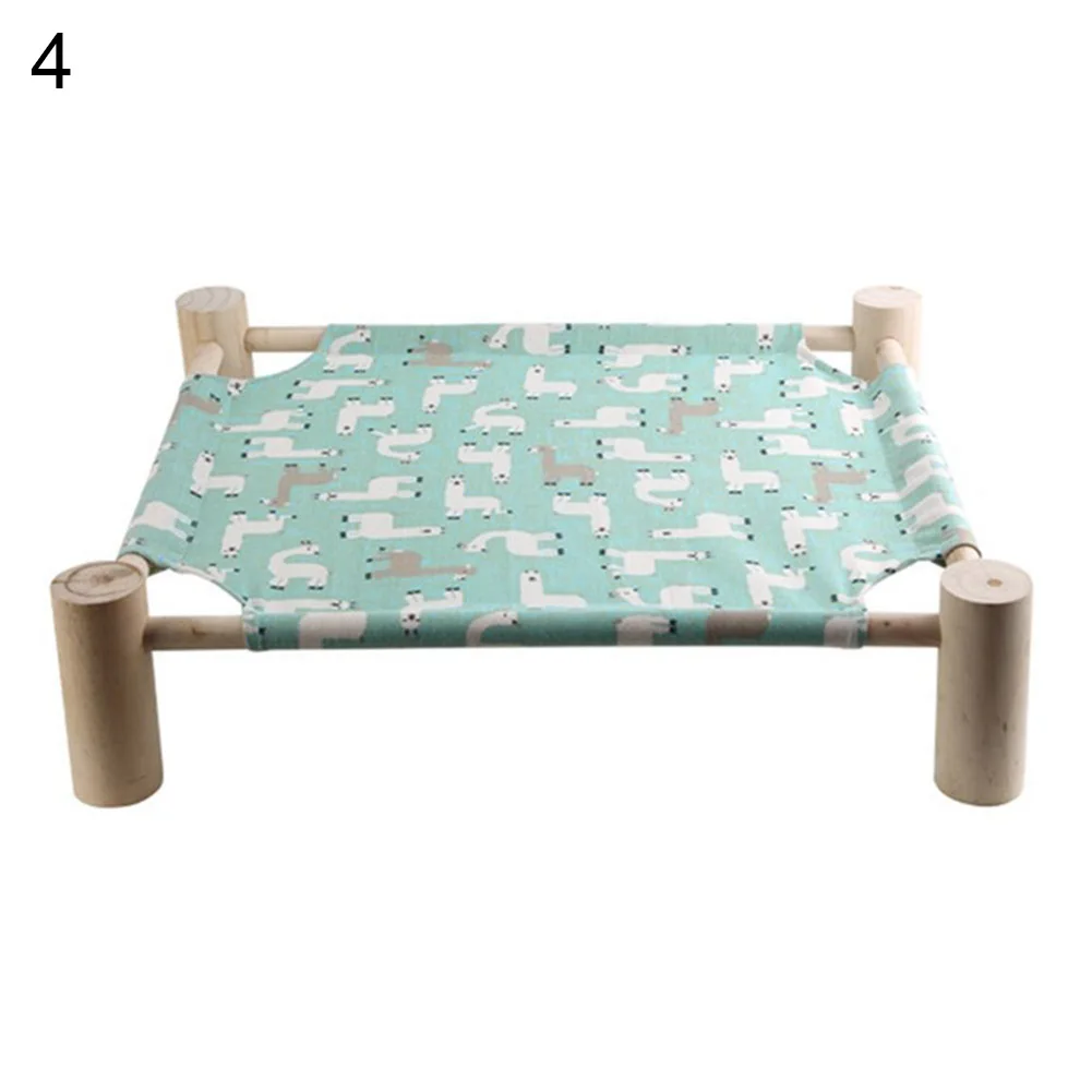 Puppy Cats Hammock Pet Bed Four-legged Breathable Removable Pet Beds Durable Mat Beds Shelf Pet Products Home Decoration