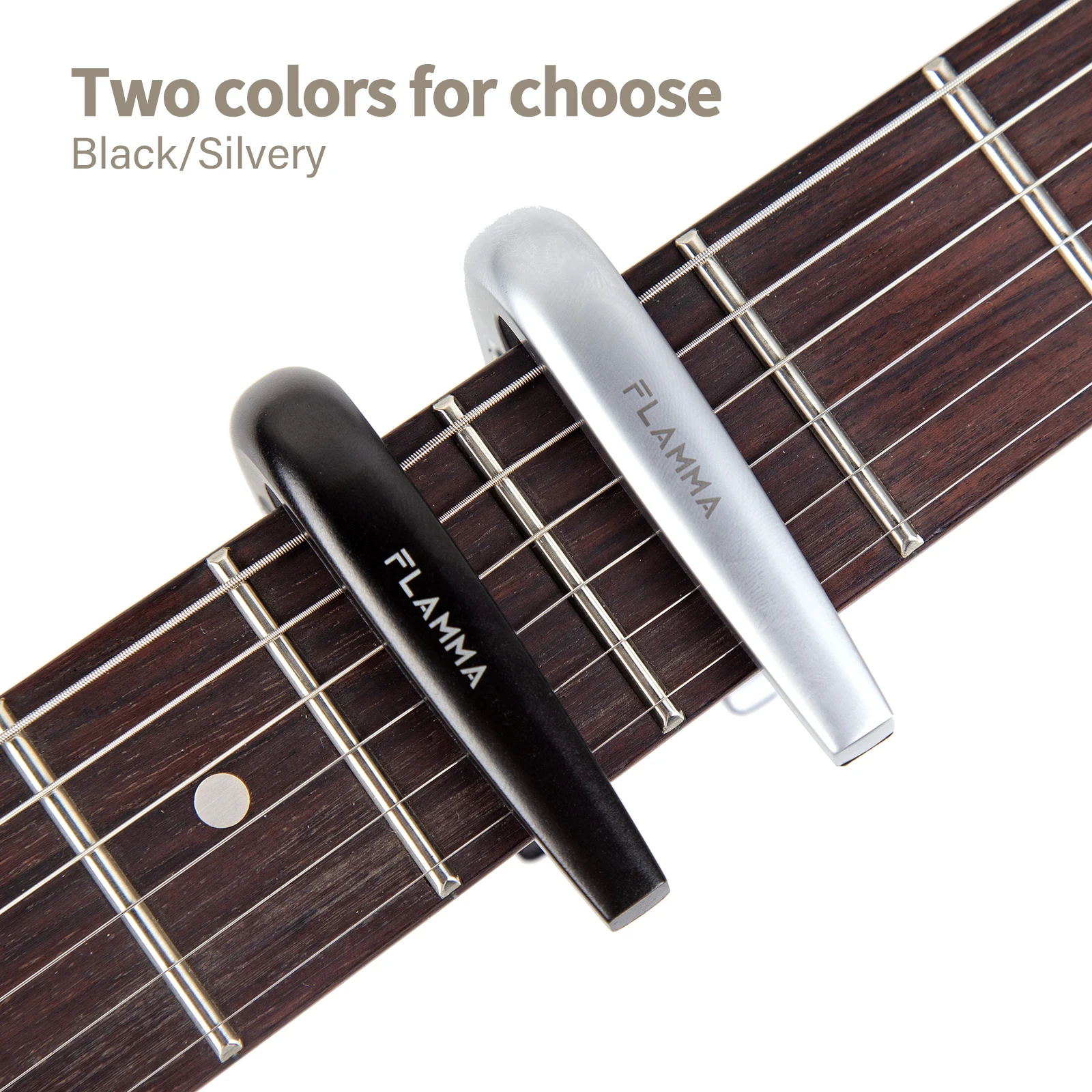 Универсальный каподастр для электрогитары FLAMMA аксессуары фотогитары |
