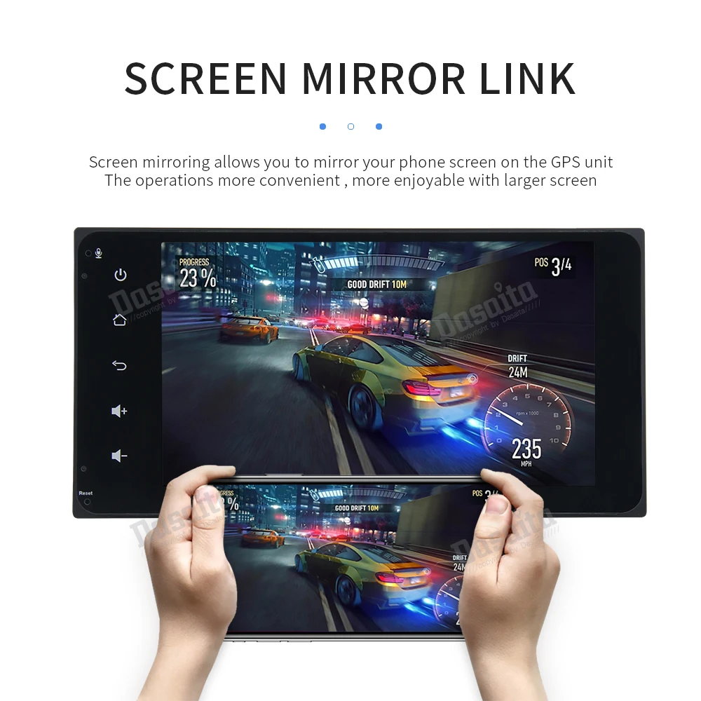 Excellent Android 9.0 car radio 4GB + 32GB Rom with 7" 1080P video for Toyota Corolla Camry Prado RAV4 Hilux 10