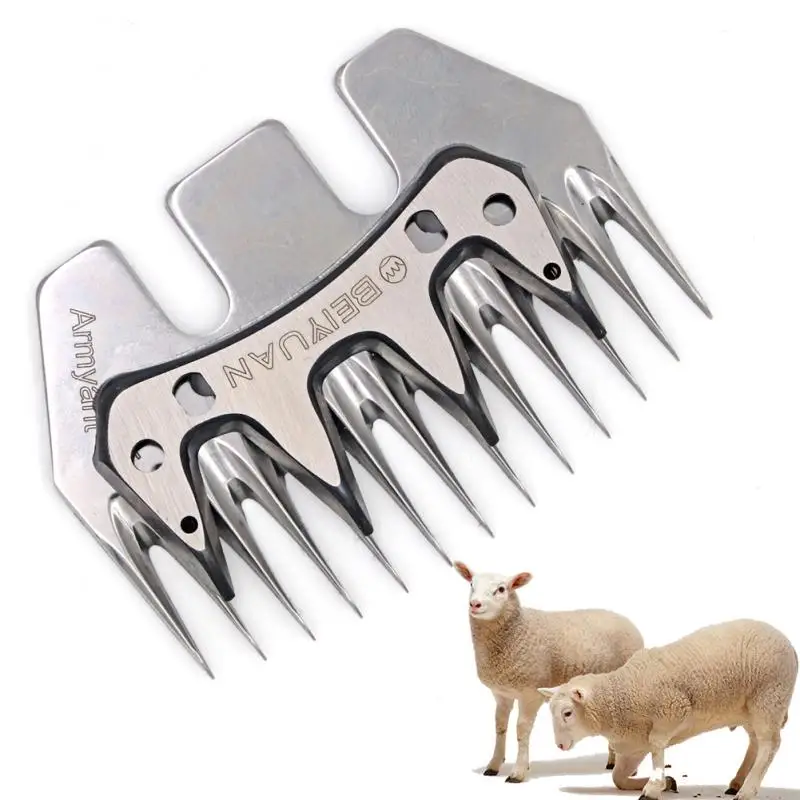Sheep/Goats Shears Convex Comb Cutter Shearing Clipper 9/13 Tooth