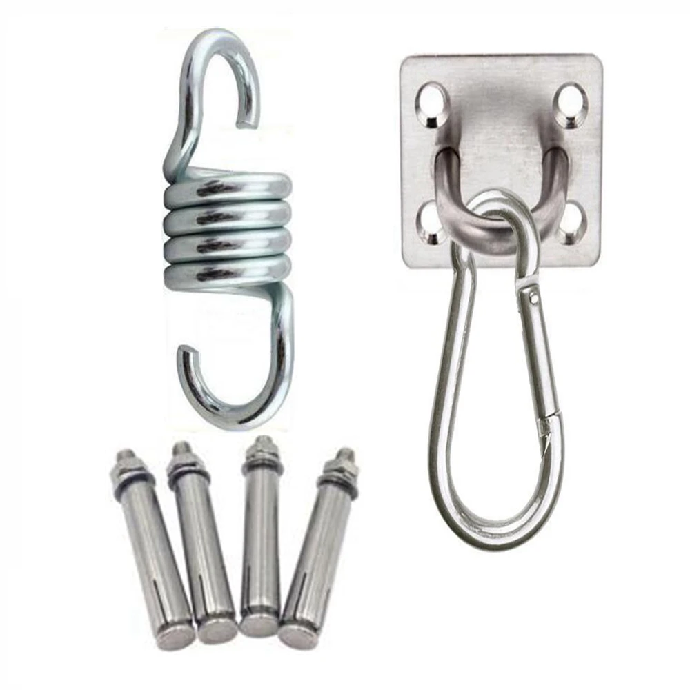 304 Stainless Steel Ceiling Hanging Kit Anchor Suspension Bracket Hook Hanger For Yoga Hammock Sex Swing Hanging Chair Sandbag 