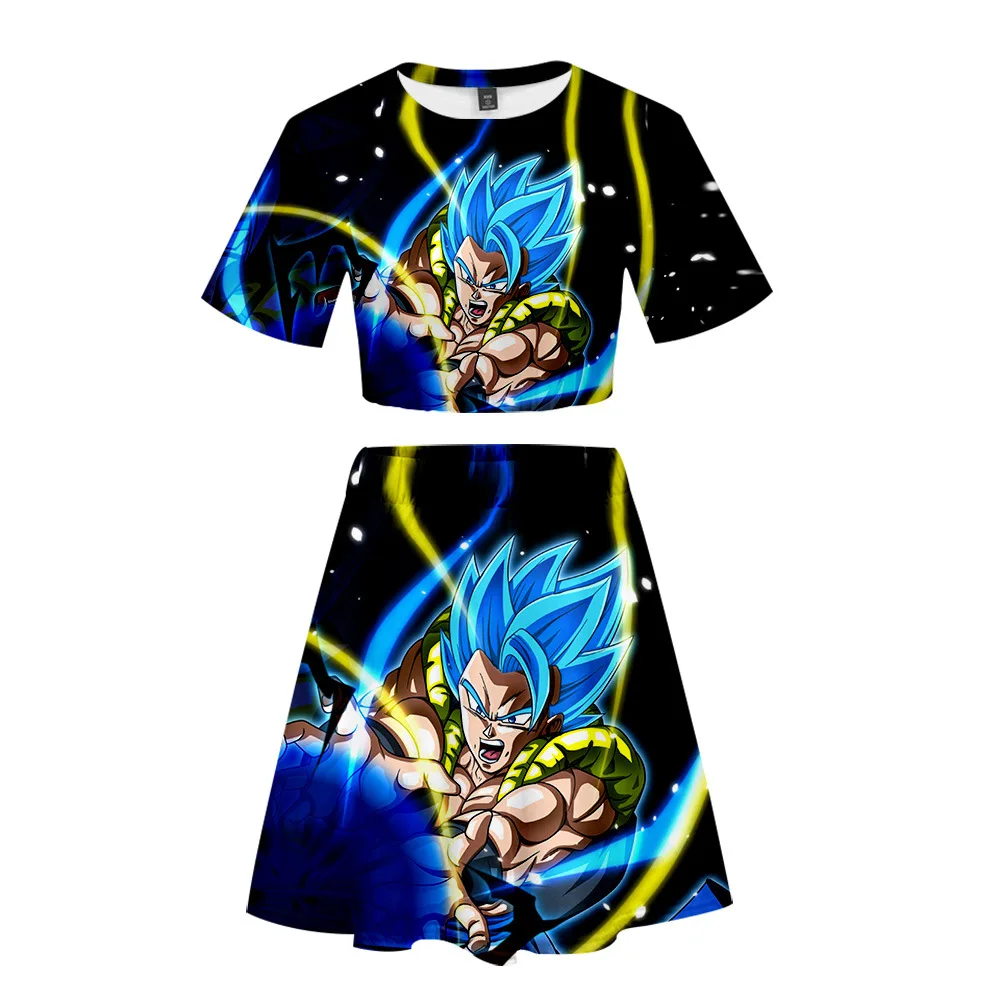 Горячая Распродажа Dragon Ball Super Broly Dragon Ball ультра-: повседневная короткая юбка комплект