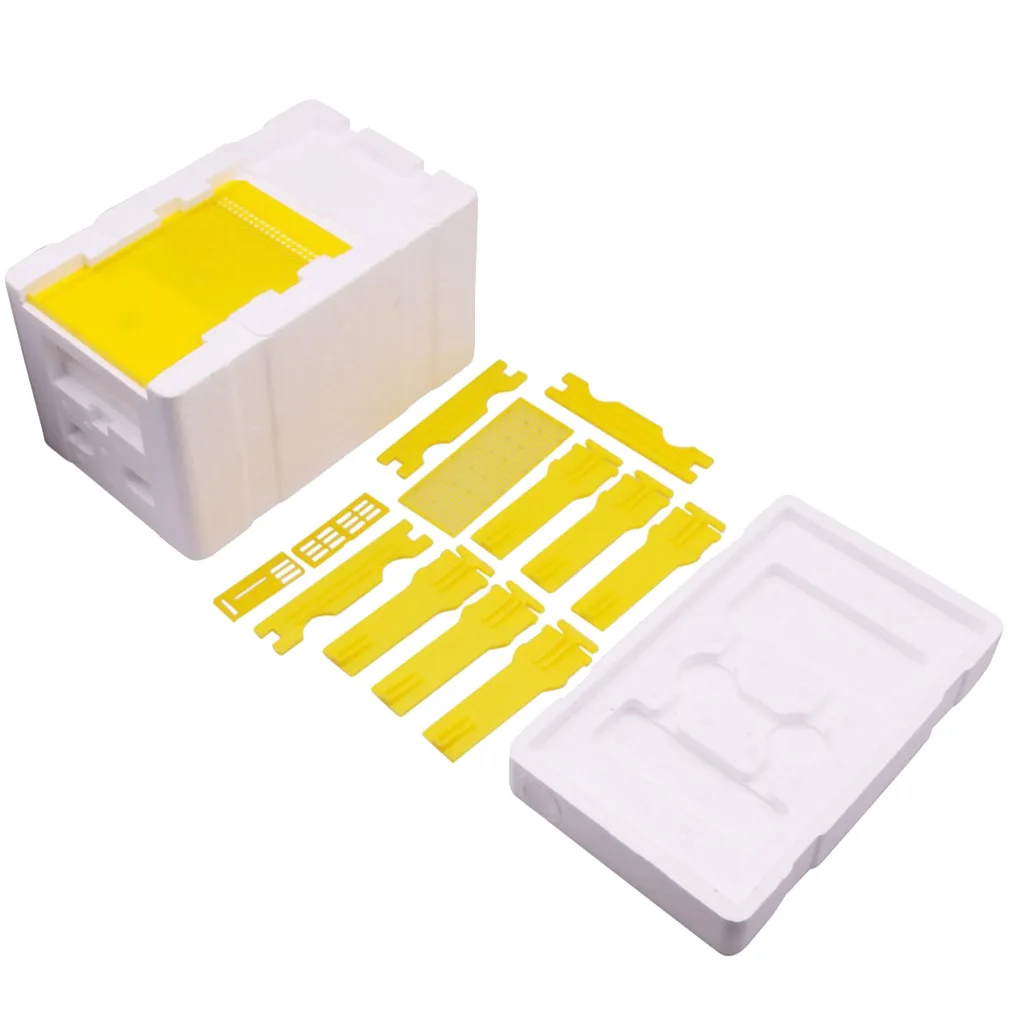 Прямая поставка пчелиный улей королевская коробка для пчеловодства пенопластовая рамка набор инструментов для пчеловодства