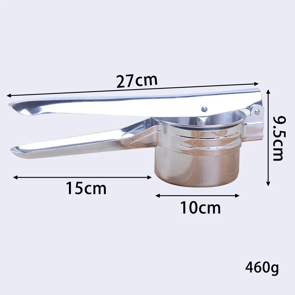 Пресс многоцелевой ручной Прочный из нержавеющей стали дробилка пищевая Рисер картофель практичный Masher безопасный