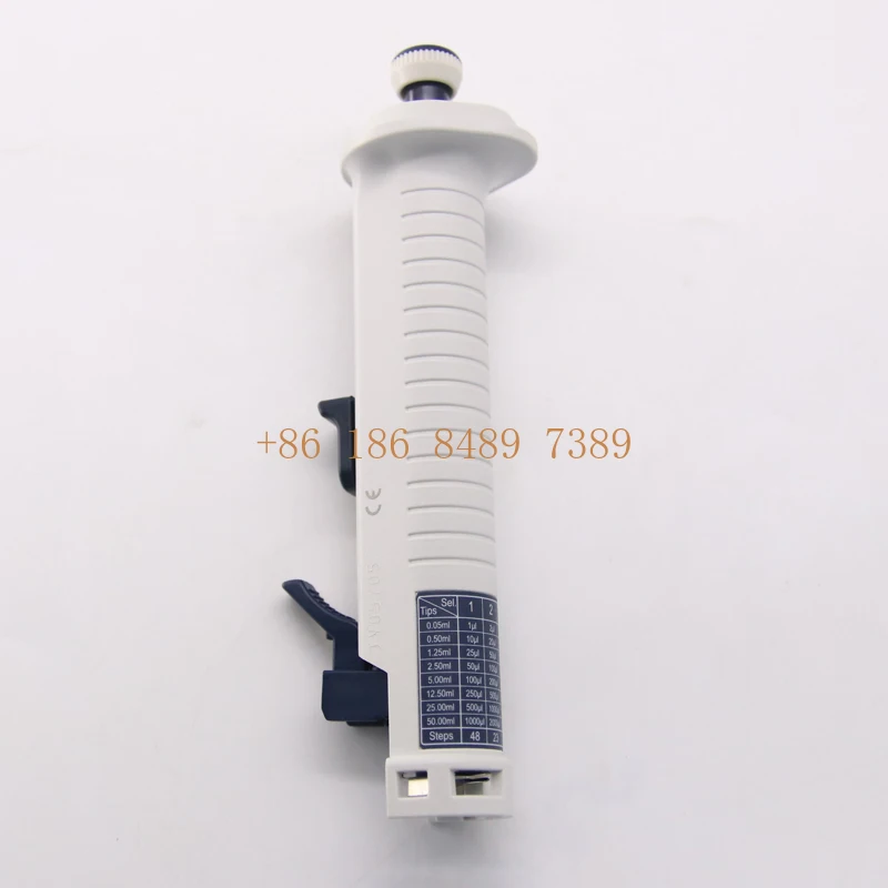 Manual control Laboratory Continuous distributor pipette 10ul-5ml
