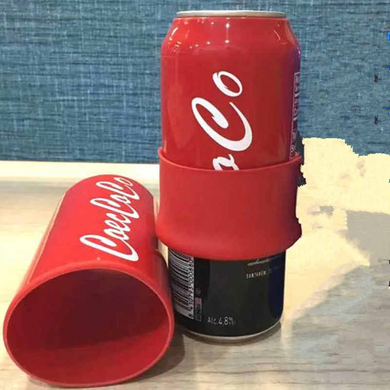 Cubierta térmica para lata de cerveza, funda de 355/500ml, para botella de cerveza de Cola, Camping, viaje y senderismo