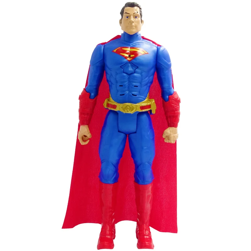 Tanie 30cm Batman Superman Ironman Marvel Avengers Venom Thor Hulk Wolverine czarna pantera Spiderman figurka lalka zabawki dla dzieci