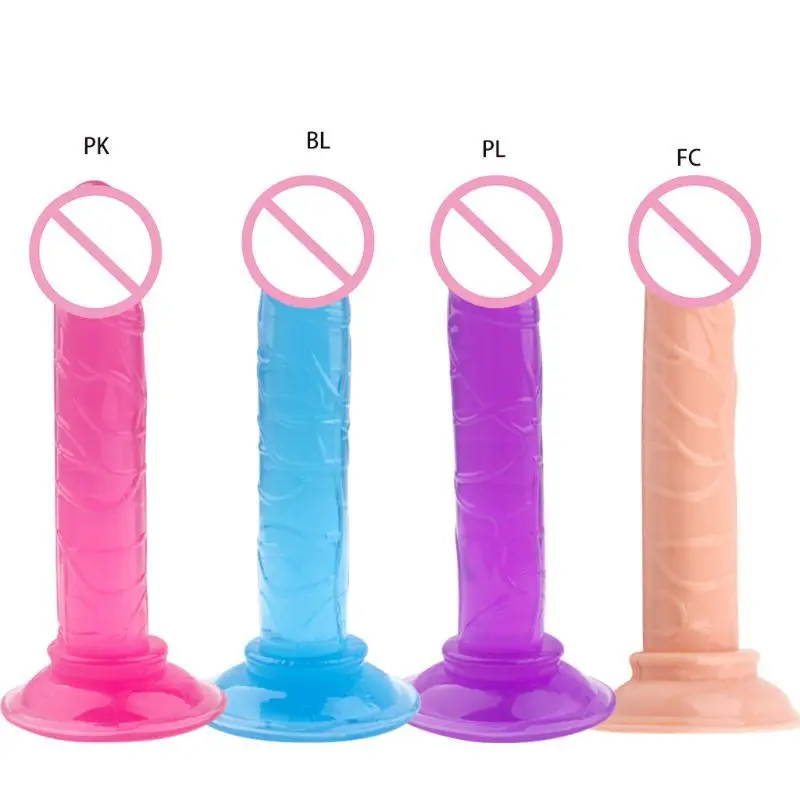 Realistic Dildo Sex Toy with Suction Cup Penis G-spot Anal Plug for Adult Women Men | Красота и здоровье