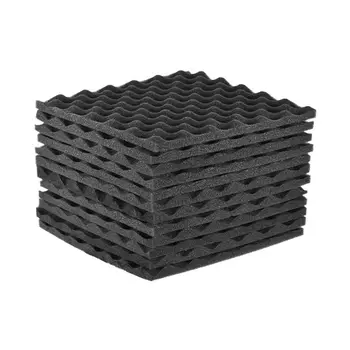 

12 Pack Studio Acoustic Foams Panels Sound Insulation Foam 30x30cm