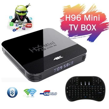 

H96 MINI H8 Android 9.0 tv box 2.4G/5G WiFi Bluetooth 4.0 2GB 16GB USB2.0 1080P H.265 support Netflix Youtube Media Player H96h8