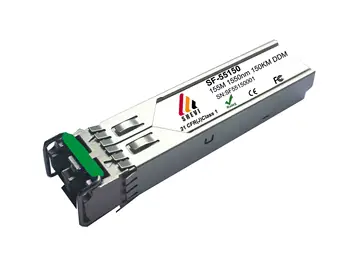 

Hot Sales 150km 155M 1550nm Dual Fiber SFP Transceiver