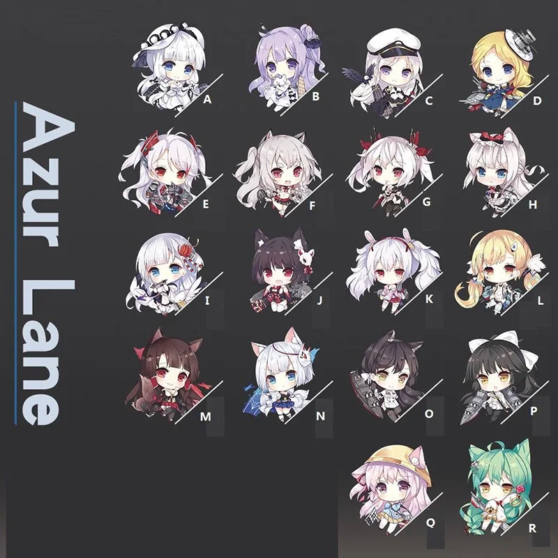 Аниме Azur Line Prinz Eugen милый акриловый брелок для девочек фигурка брелка ключей 6