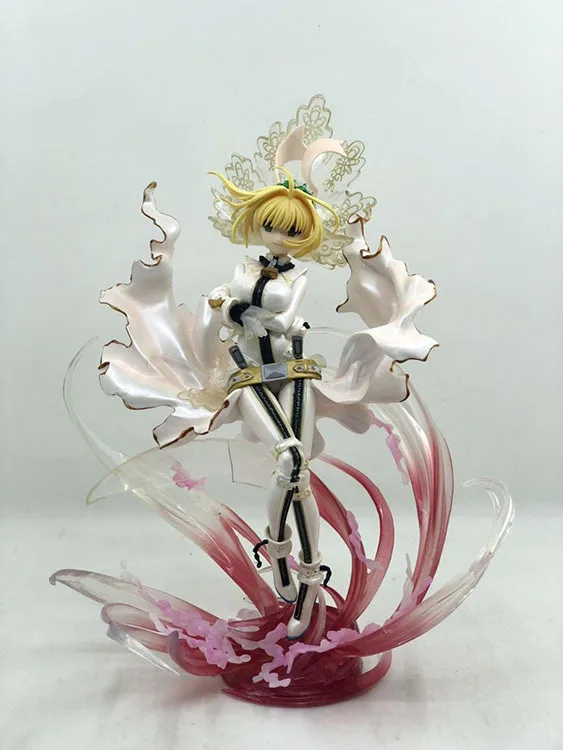 Удел ночь Fate/Grand Order свадебное платье невесты Ceiba Nero SABER Edition Deluxe Garage Kit