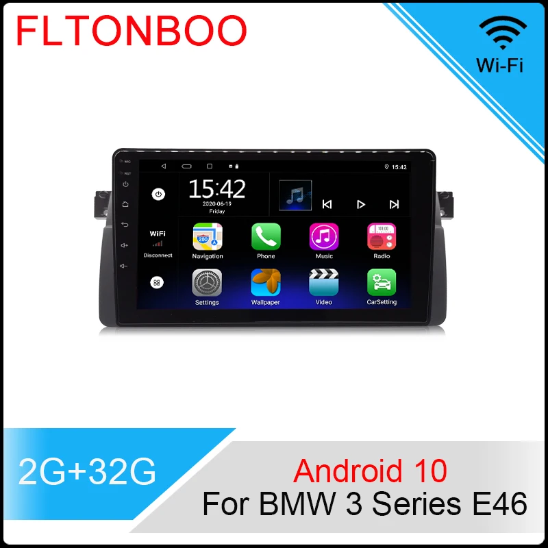 9 'ɺndroid для bmw E46 M3 gps навигация Wi-Fi мультимедиа радио bluetooth рулевое колесо карта