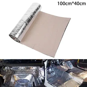 

Soundproof Foam Pad Car Soundproof insulation Deadening Noise Replacement Accessory Aluminum foil + rubber foam