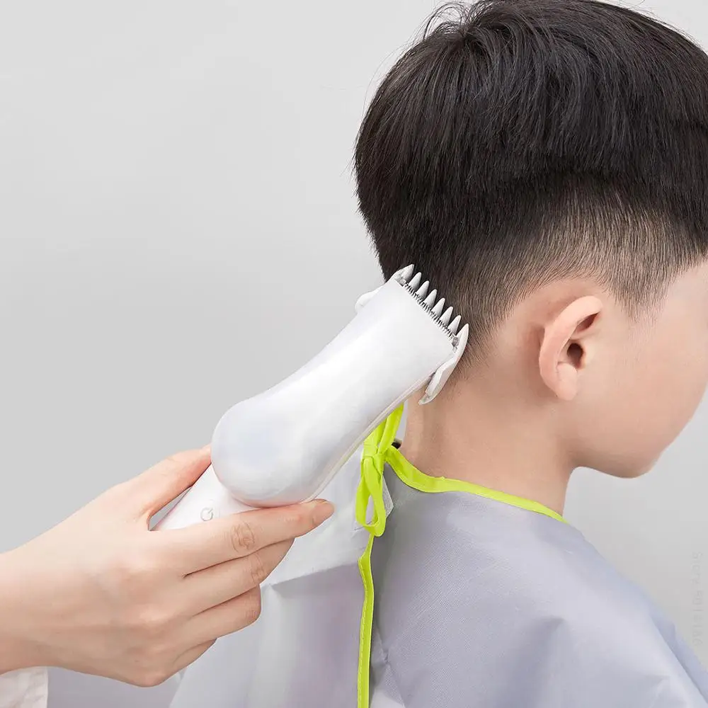 Rushan Automatic Vacuum Hair Trimmer Baby Hair Clipper Mute Ix7 Waterproof Detachable Electric Ceramic Cutter Clipper