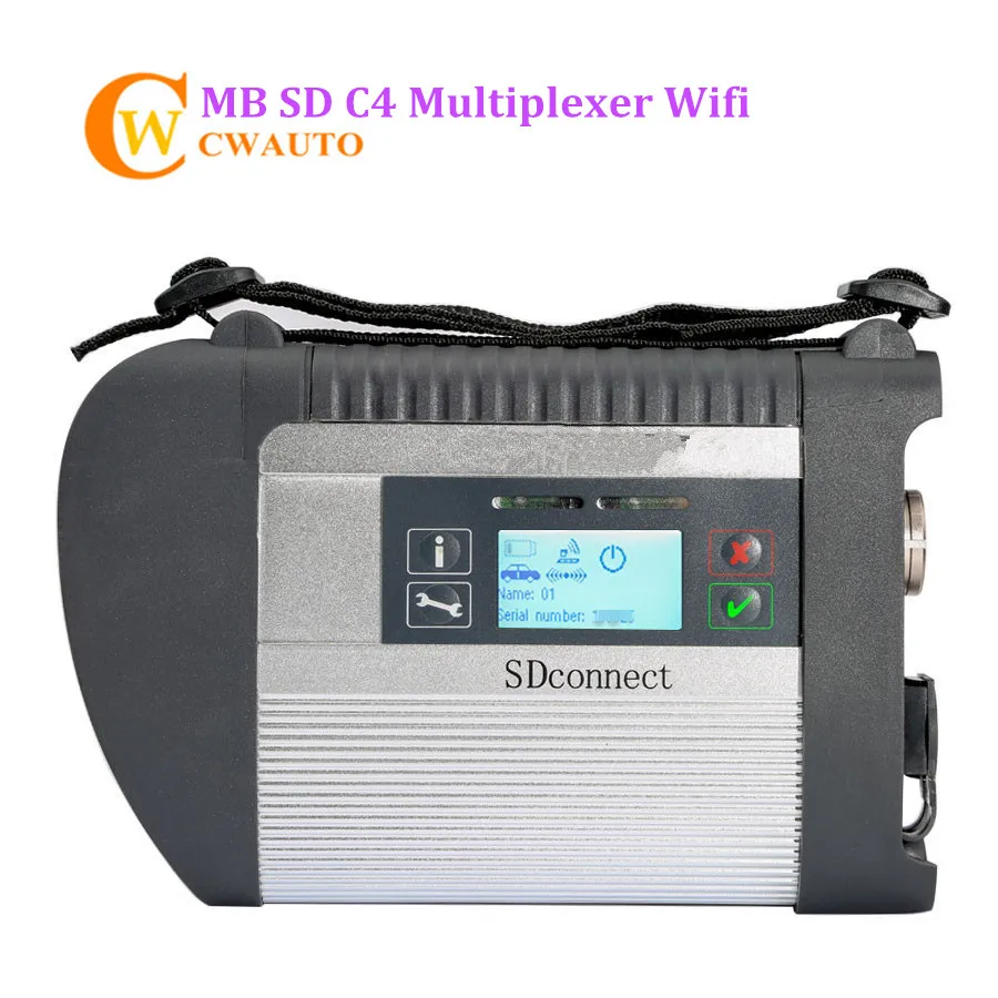 2019 12 MB Star C4 SD Подключение диагностический интерфейс Поддержка Wifi для автомобилей