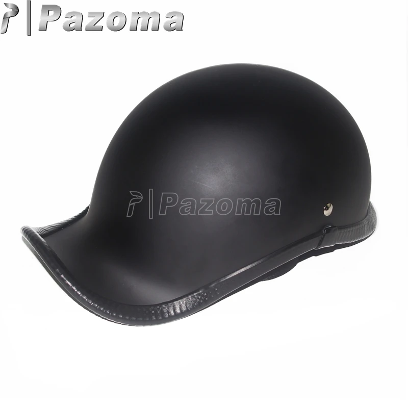 GERMAN MOTORCYCLE HELMET ABS SHELL HALF FACE