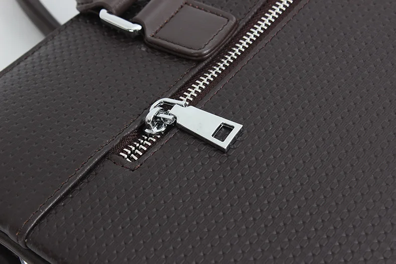 New Leather Men's Handbag Men's Business Handbag Case Leather Briefcase Head Layer Leather Handbag Man