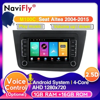 

4G LTE IPS DSP Android 10 Car Radio Multimedia Player For Seat Altea 2004-2015 Toledo 2004-2009 GPS Navigation car audio video