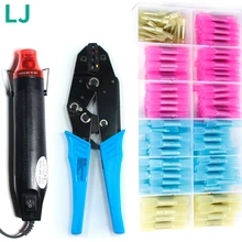 

With Tools Electrical Wire Terminal Heat Shrink Crimp Splice Cable Waterproof Insulated Seal Fast Connectors Butt Tube Tinned