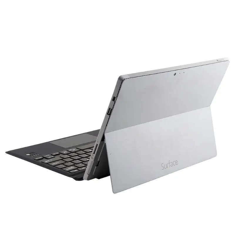 Портативный планшета с поддержкой Bluetooth 3,0 Беспроводной клавиатура для Microsoft Surface Pro 6/5/4/3 кнопочная панель с четырьмя угловой край-упаковка для защиты дизайн