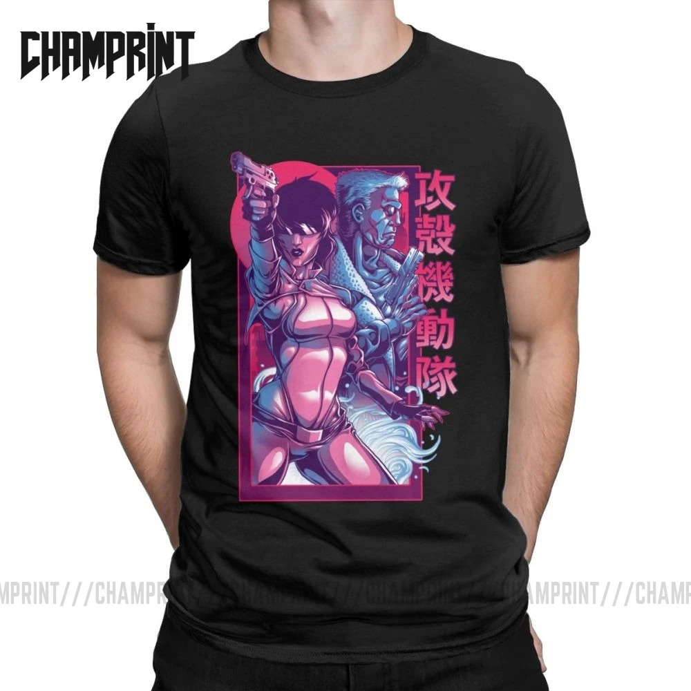 Major 85 Ghost In The Shell T-shirt Men 