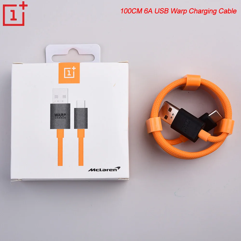 Кабель зарядного устройства Oneplus 6A Warp 100 см USB-кабель для быстрой зарядки и