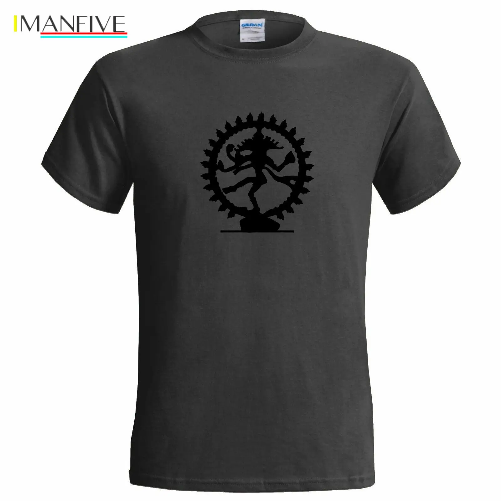 SHIVA SILHOUETTE DESIGN MENS T SHIRT HINDU GOD DEITY YOGI ICON GODDESS HINDUISM summer o neck tee,hip hop funny tee,
