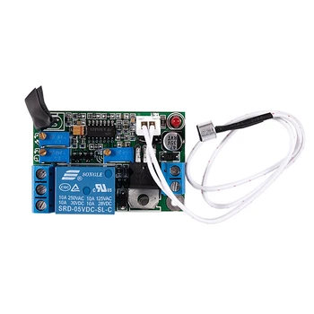 

5V 12V 24V DC Sound Sensor / Light Control Relay Switch Module Adjustable Delay