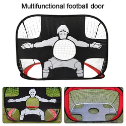 Kid Children Foldable Football Gate Net Portable Outdoor Indoor Fun Game Accessories Goal Ball Practice Soccer Training Mini Net