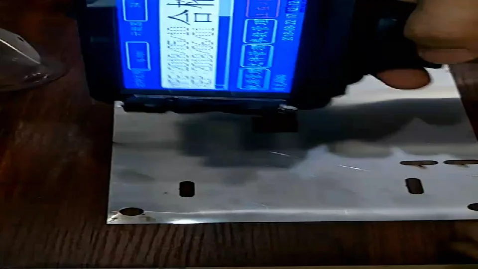 지능형 터치스크린 USB 광전 인터페이스 휴대용 잉크젯 프린터 핸드헬드 잉크젯 프린터 날짜 로고 인쇄