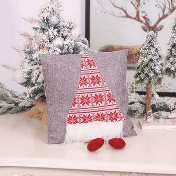 

Christmas Snowman Printed Sofa Decorative Cushion Cover Pillow Pillowcase sofa cushions Pillow cases pillow covers Home Decor